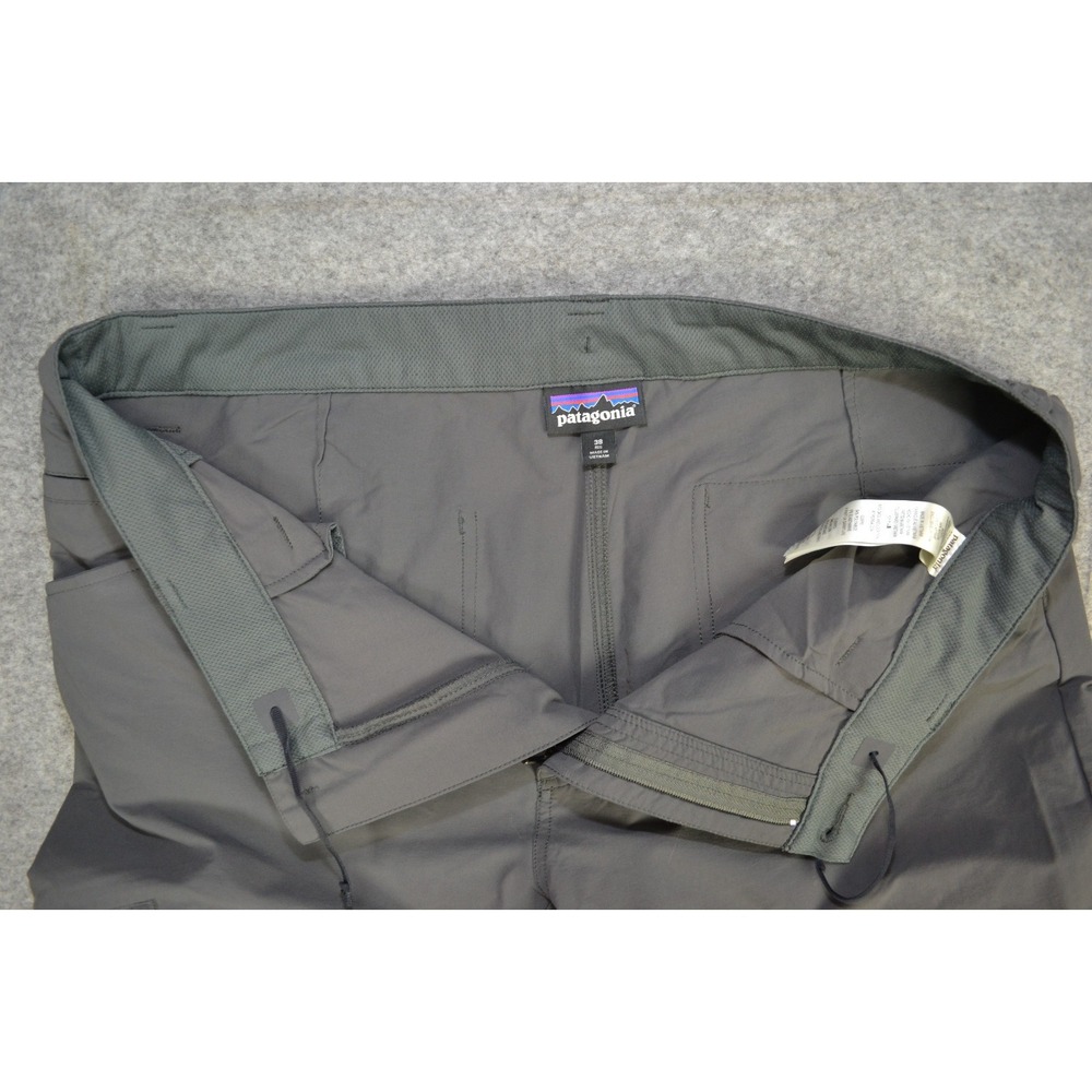 Patagonia Quandry Pants‎ Mens 38 Gray Hiking Outdoor Gorpcore Drawstring 38x29 - Picture 9 of 16